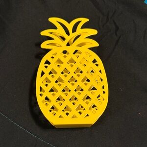 Yellow Pineapple Napkin Holder